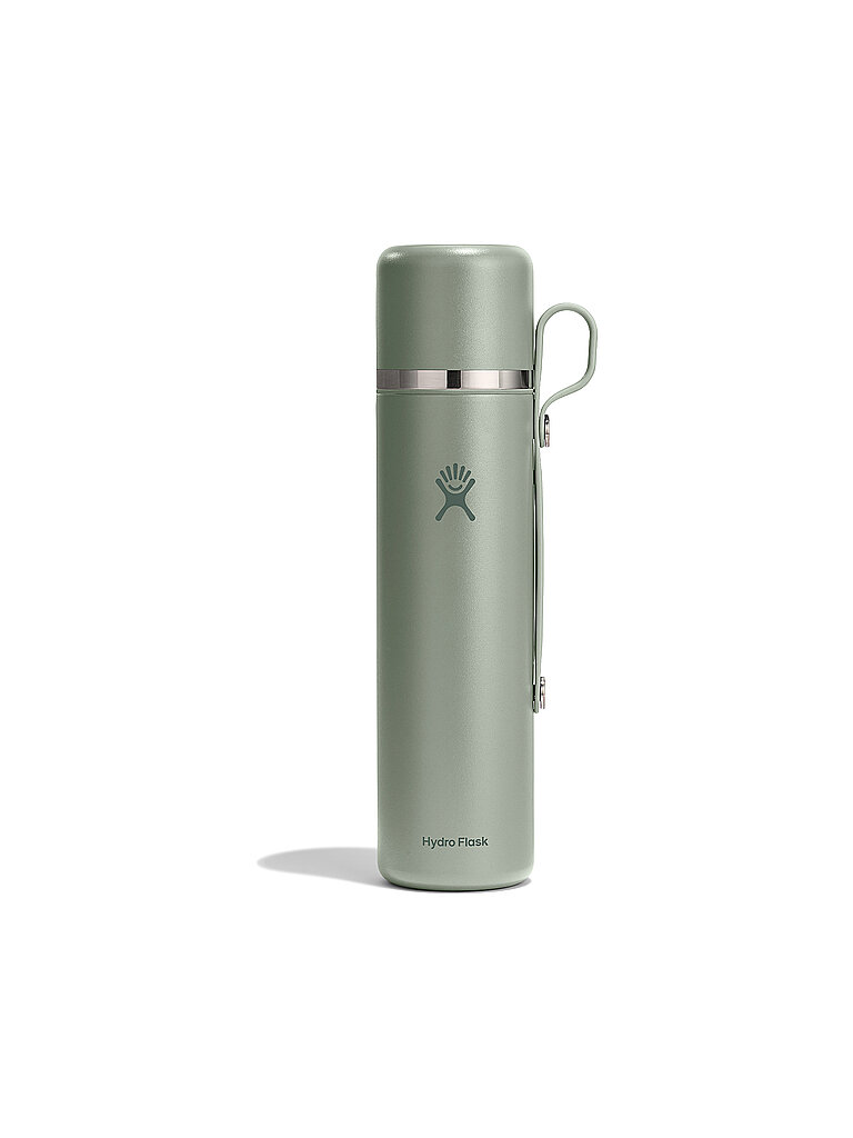 HYDRO FLASK Trinkflasche Hot Flask & Cup isoliert 1065ml olive